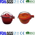 Enamel Cast Iron Teapot FDA Approved Factory